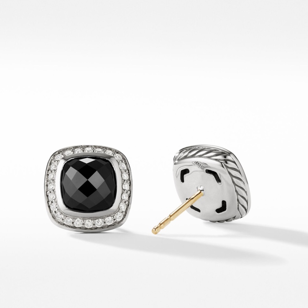 David Yurman Black Onyx Earrings